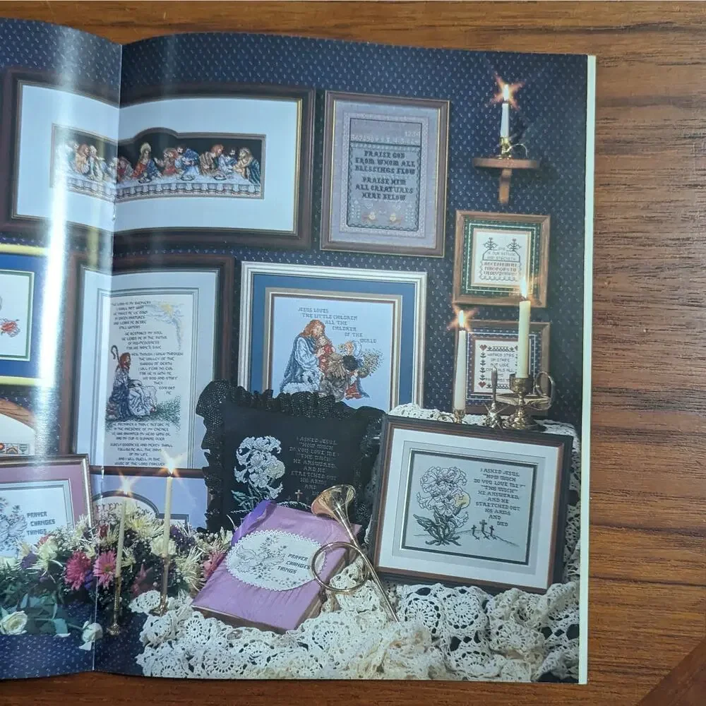 Celebrate His Love Cross Stitch Pattern Book 1987